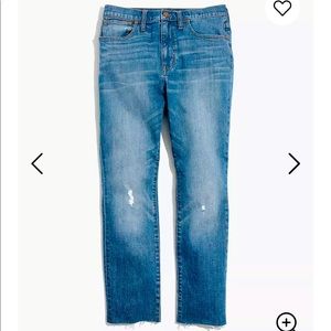 Madewell High-Rise Slim Crop Boyjean